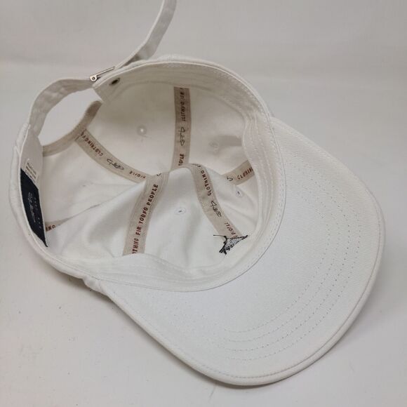 Silver Springs Boy's Slideback Hat White Size Ages 5-12 Embroidered Logo - Picture 10 of 12